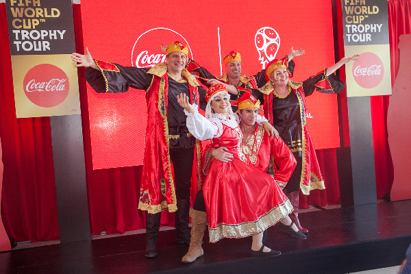 Coca Cola traera el Trofeo de la Copa del Mundo