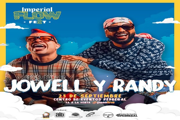 ¡Jowell & Randy: tercer artista confirmado del Imperial Flow Fest 2!