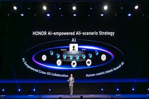HONOR presenta una nueva estrategia para todos los escenarios potenciada por IA en el MWC 2024