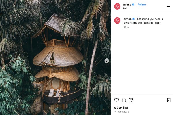 Costa Rica entre los espacios con más ‘me gusta’ en el Instagram de Airbnb