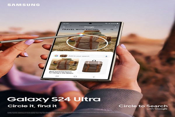 Dibuja un círculo en tu pantalla sobre lo que quieres buscary ‘Circle to Search’ de Samsung lo hallará