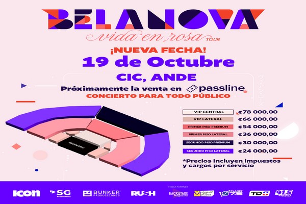 Belanova Vida en Rosa Tour 2024 cambia de fecha y sede