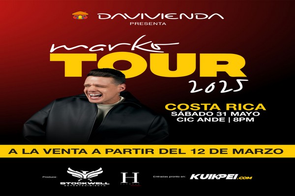 ¡LAS RISAS ESTÁN ASEGURADAS! ENTRADAS PARA EL SHOW DE MARKO EN COSTA RICA A LA VENTA DESDE EL 12 DE MARZO