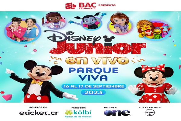 DISNEY JUNIOR COLMARÁ DE MAGIA PARQUE VIVA