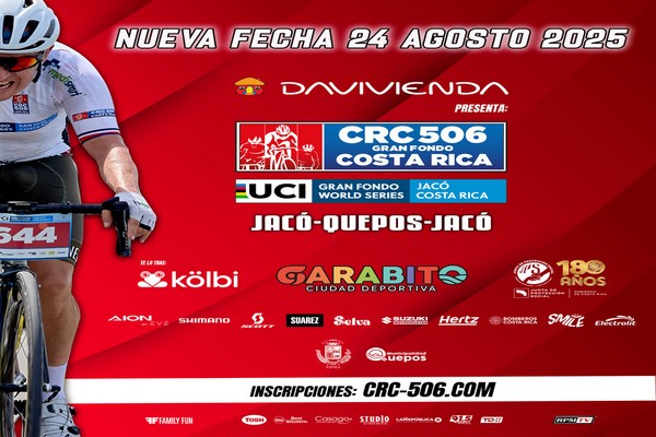 CRC 506 Gran Fondo UCI Davivienda anuncia nueva fecha