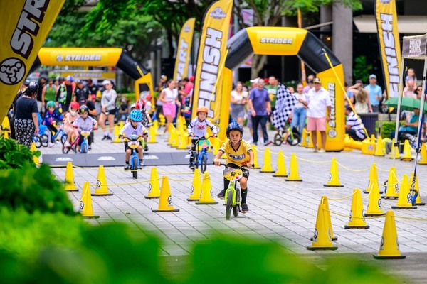 Niños ciclistas vivirán una gran fiesta en el Strider Kids Day