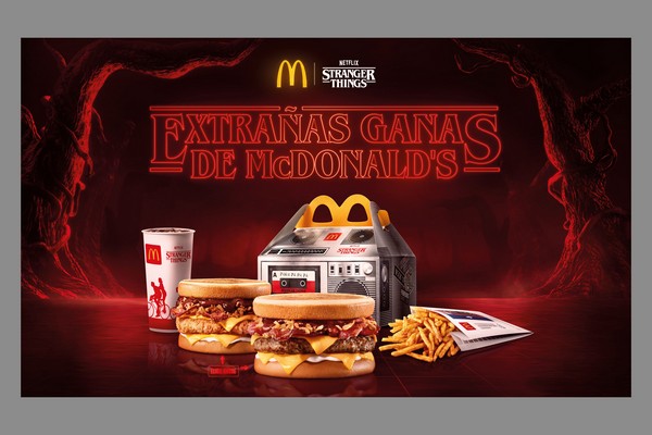 McDonald’s y Netflix sorprenden con menú inspirado en Stranger Things