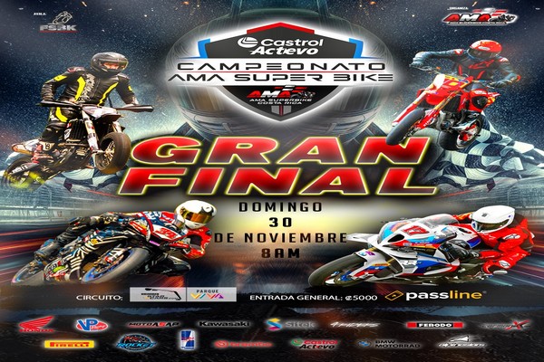 La Gran Final del AMA Superbike  se vivirá el 30 de noviembre en Parque Viva