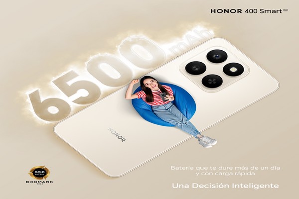 HONOR 400 Smart: 6500 mAh para vivir sin pausas