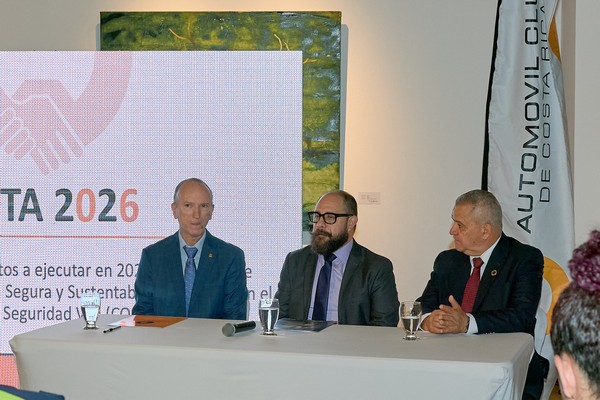 Automóvil Club de Costa Rica invertirá alrededor de 200 mil euros en proyectos de seguridad vial.