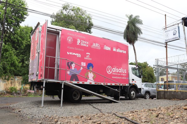 Unidad móvil de mamografías de Alsalus atenderá sin costo a mujeres en Cóbano