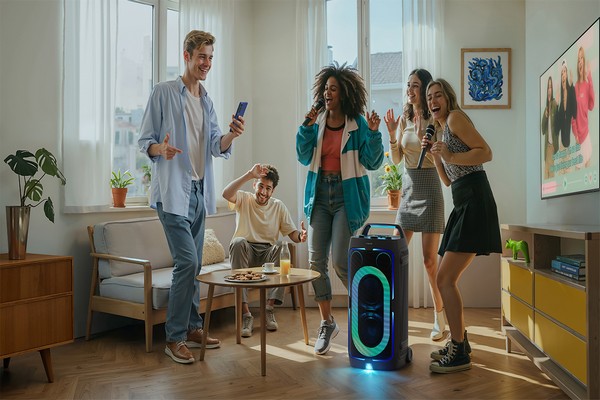 El secreto para que tu casa suene a fiesta: La Sound Tower de Samsung