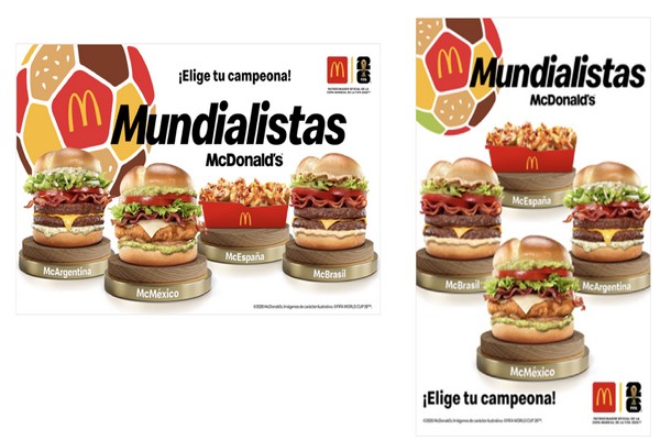 McDonald’s celebra la pasión de la Copa Mundial FIFA 2026™ con el lanzamiento de sus Hamburguesas Mundialistas
