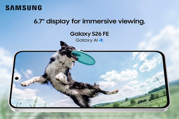 Samsung Galaxy S26 FE ofrece la más reciente experiencia premium centrada en lo que más importa