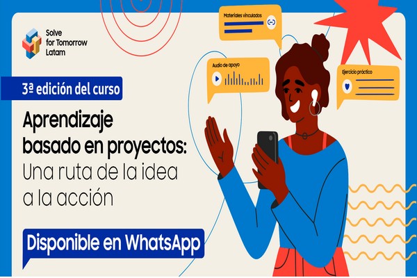 El aula de tus alumnos se transforma desde tu celular:  haz un curso de Aprendizaje Basado en Proyectos vía WhatsApp